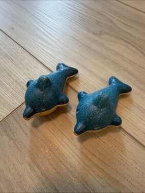Plantoys Blue Dolphin Aquarium Whistle- Set of 2